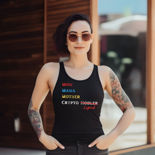 Mom, Crypto Legend - Crypto Tank Top