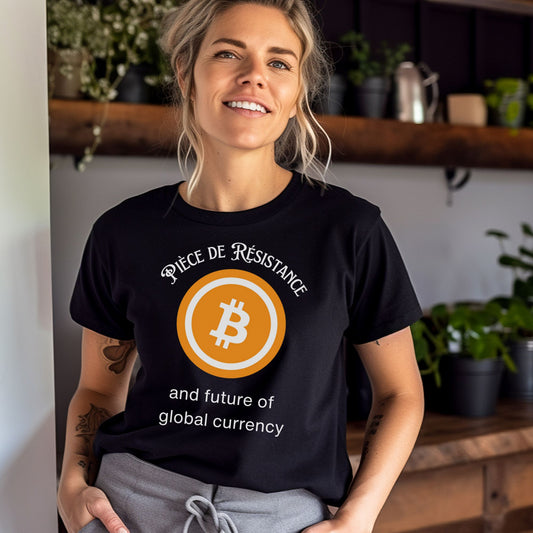 Pièce de Résistance - Bitcoin - Black Short Sleeve Shirt