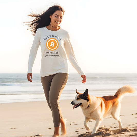 Pièce de Résistance - Bitcoin - White Long Sleeve Shirt