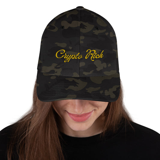 Crypto Rich - Closed-Back Hat