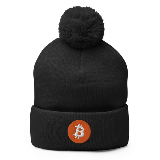 Bitcoin - Pom Pom Beanie