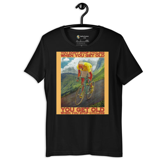 Cycling T-shirt with Background